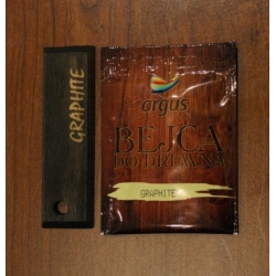 Bejca w proszku GRAPHITE   18g / bejca do drewna proszek